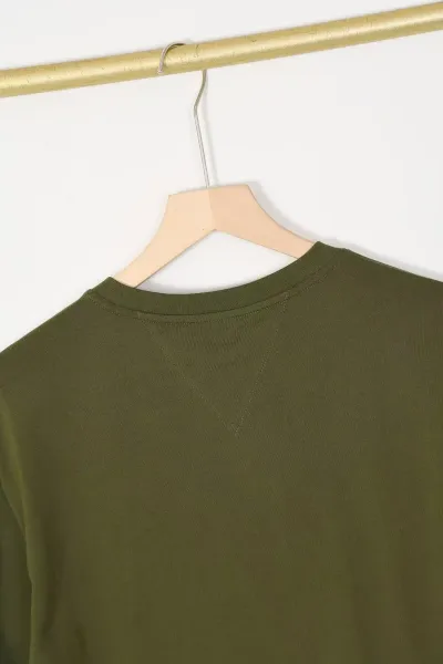 Tommy Hilfiger New York Resort Olive Green T-Shirt - 10