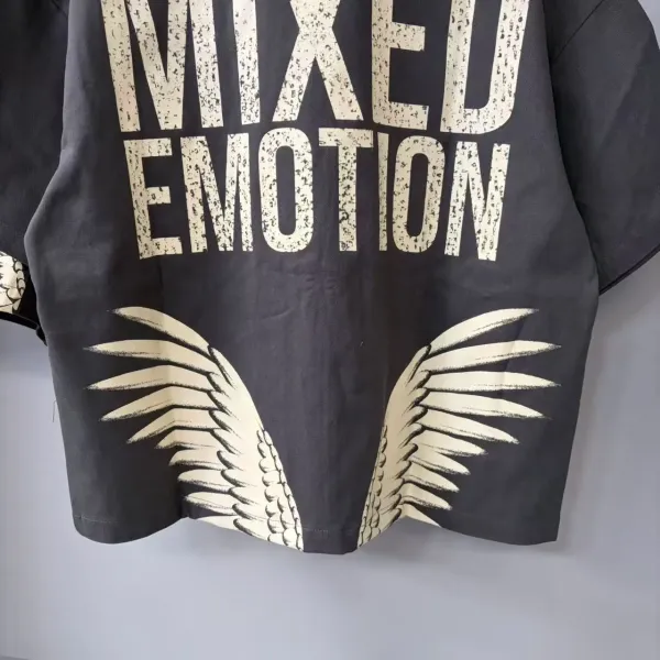Design Embroidered Script Shorts Black - 17