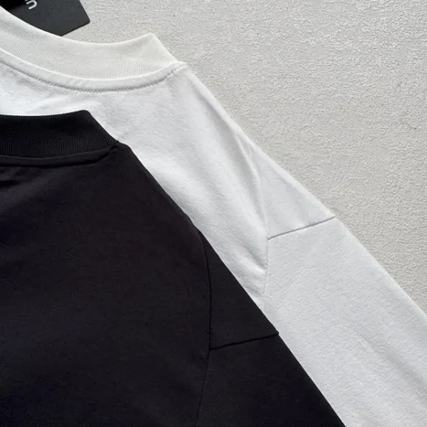 Design Goldwin Minimal Logo Cropped T-Shirt White and Black T-Shirts - 19