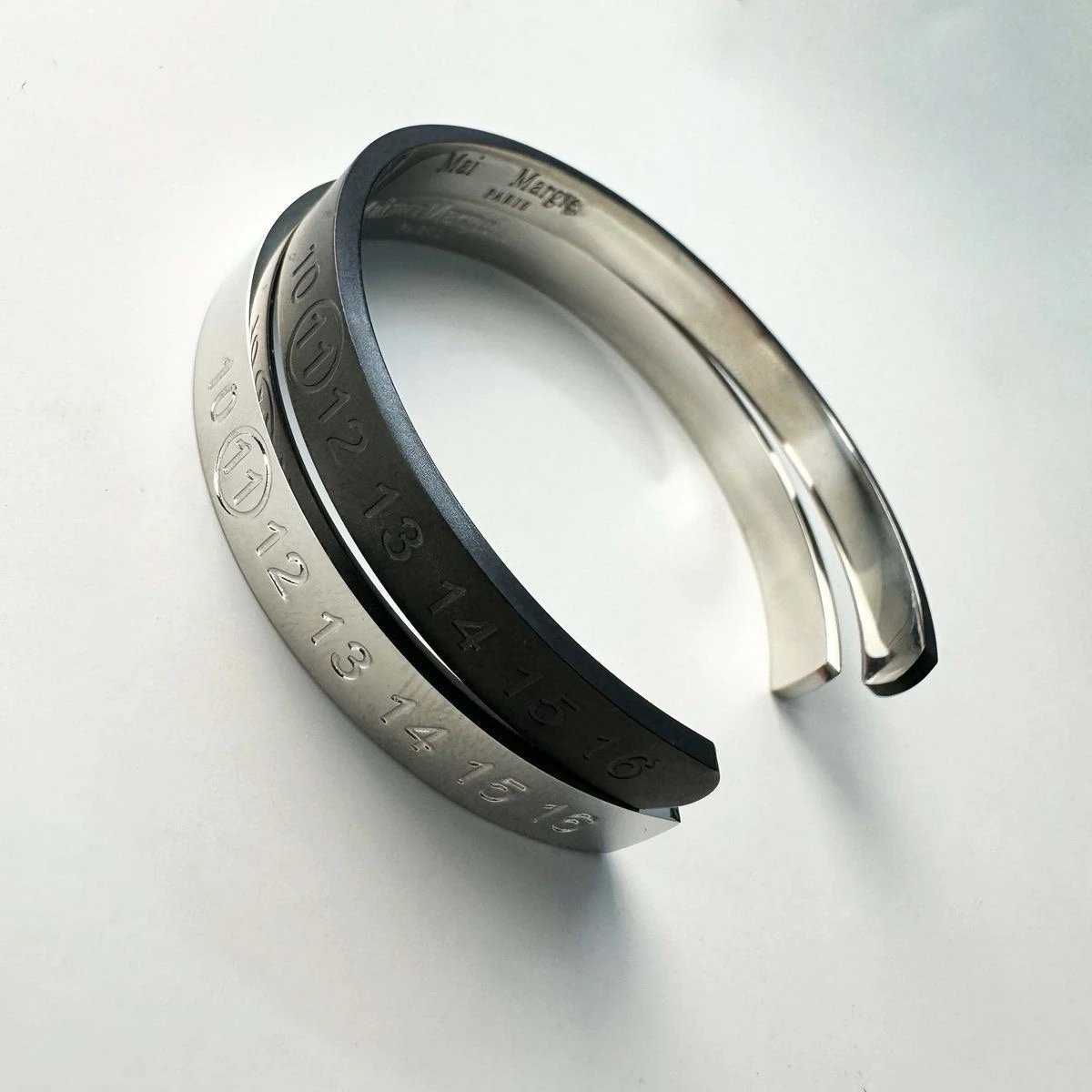 Design Cuff Bracelet Silver Metal Jewelry - 9