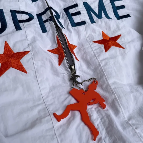 Marty x Supreme Windbreaker Jacket Navy / Black - 9