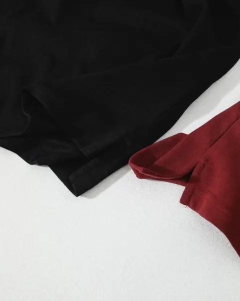 Acne Studios Logo Polo Shirt Black Tops Polo - 25