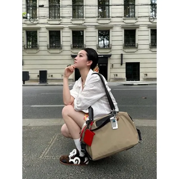 Rimowa x Moncler Duffle Bag Beige Travel Bag - 20