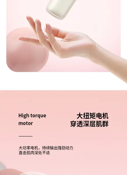 Design Portable Facial Massager Pink with Interchangeable Heads Electronics - 15