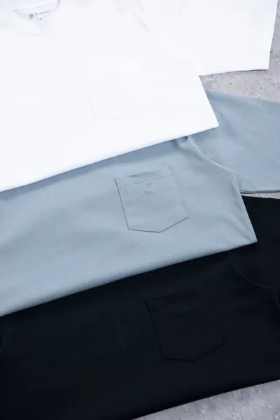 Design Goldwin Pocket T-Shirt White, Black, and Gray T-Shirts - 23