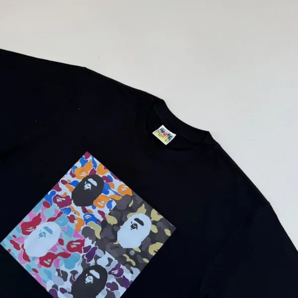 A Bathing Ape x Supreme Collaboration Graphic T-Shirt White - 14