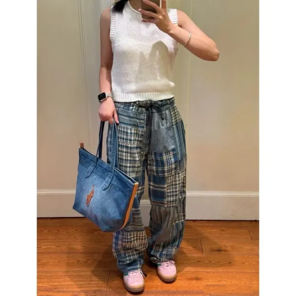 Polo Ralph Lauren Denim Tote Bag Blue - 9