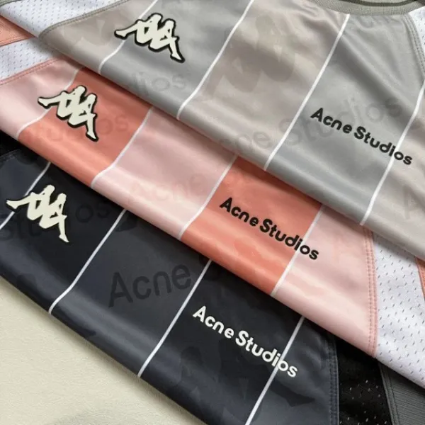 Acne Studios x Kappa Mesh Panel T-Shirt Multicolor - 38