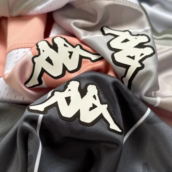 Acne Studios x Kappa Mesh Panel T-Shirt Multicolor - 40