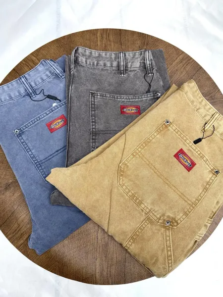 Dickies Slim Fit Washed Gray Jeans - 2