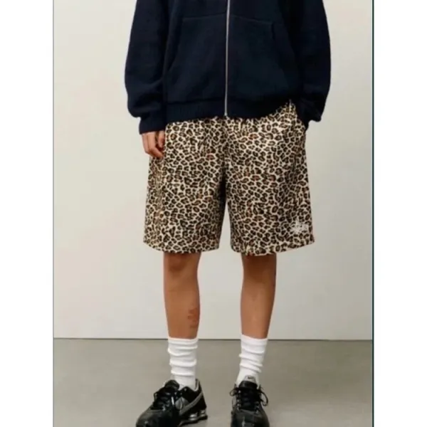 Stussy Snake Print Shorts Black Multicolor - 5