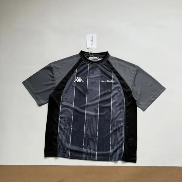 Acne Studios x Kappa Mesh Panel T-Shirt Multicolor - 26