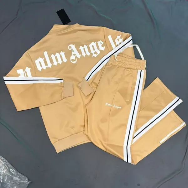 Palm Angels Track Jacket and Pants Set Sky Blue Tracksuit - 7
