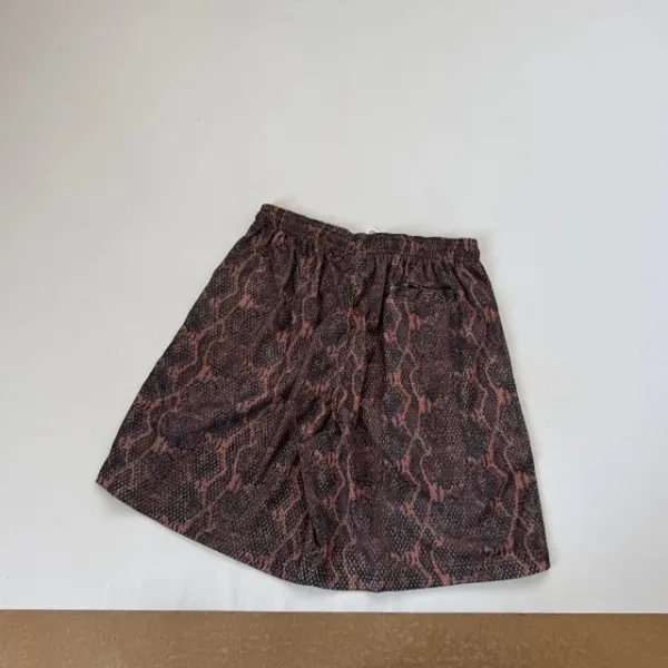 Stussy Snake Print Shorts Black Multicolor - 21