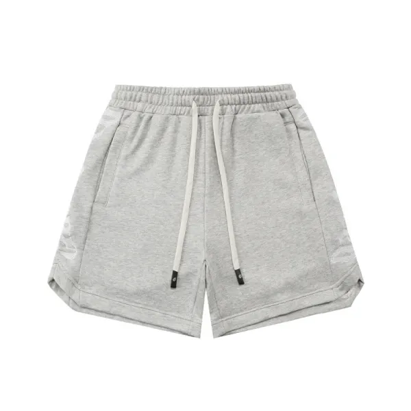 Hellstar Perforated Skull Print Shorts Black - 35