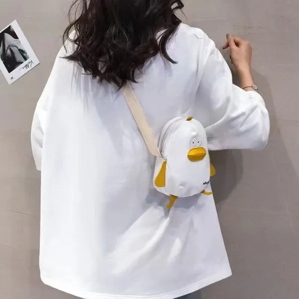 Design Fashiontoc Duck Mini Crossbody Bag Yellow Crossbody Bags - 8