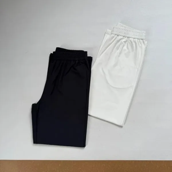 Design Wide-Leg Relaxed Fit Navy Pants - 12