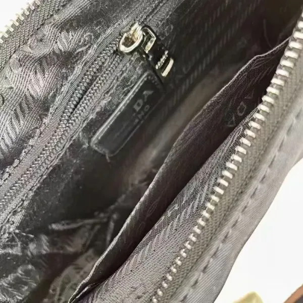 Prada Re-Nylon Mini Shoulder Bag Black - 8