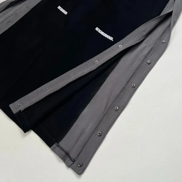 Adidas Y-3 x Neighborhood Track Jacket and Pants Black Gray Set Tracksuit - 43