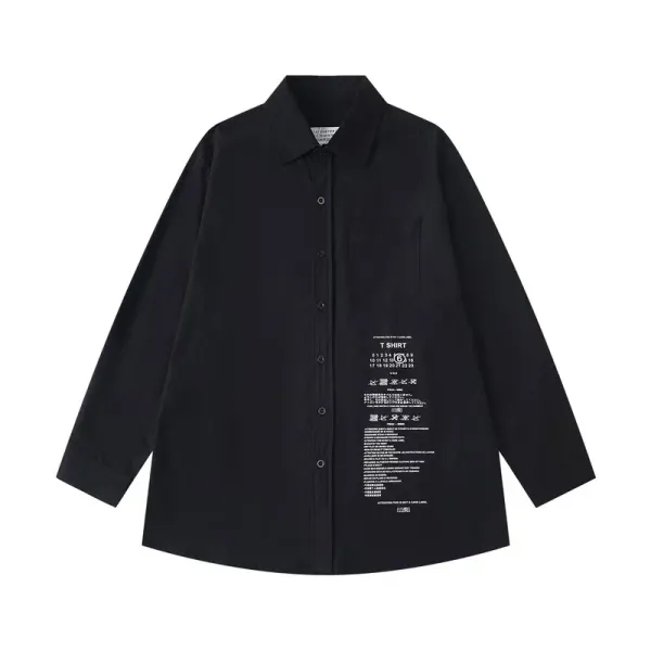 Maison Margiela Tabi Shirt Black Shirt - 1