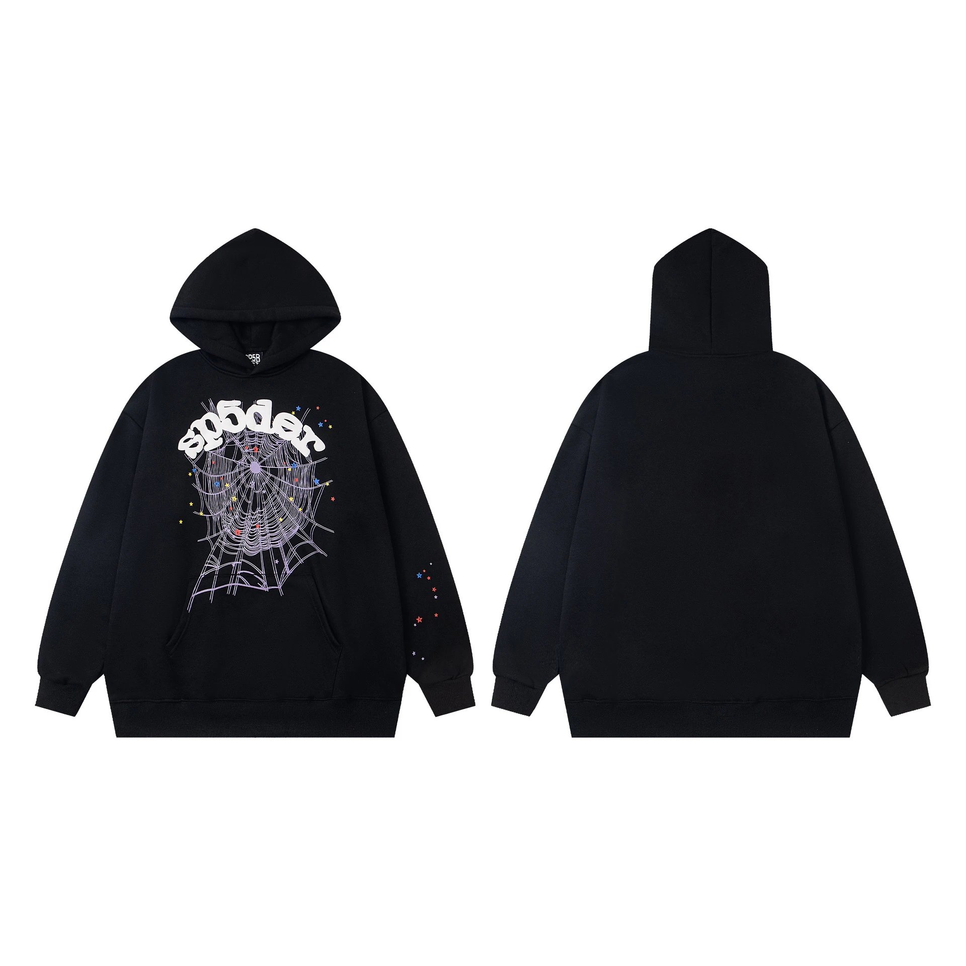 Spöder Spider Web Zip-Up Hoodie Black - 18