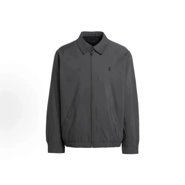 Polo Ralph Lauren Windbreaker Gray Outerwear - 5