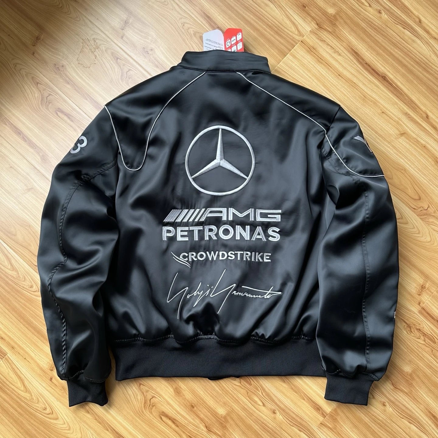 Adidas Y-3 Mercedes-AMG Petronas F1 Team Racing Jacket Black Outerwear - 2