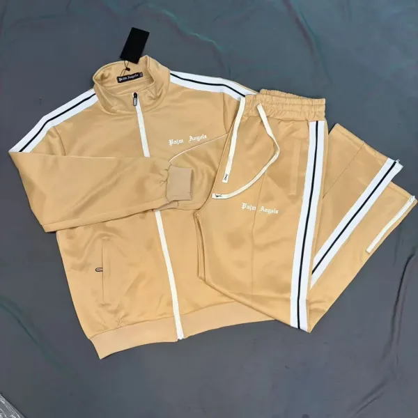 Palm Angels Track Jacket and Pants Set Sky Blue Tracksuit - 6