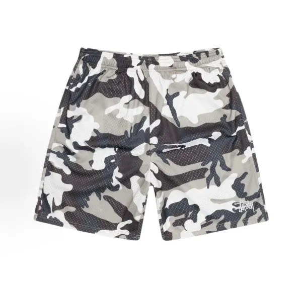 Stussy Leopard Print Drawstring Shorts Multicolor - 20
