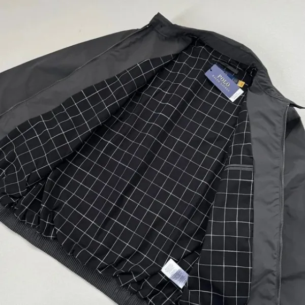 Polo Ralph Lauren Windbreaker Gray Outerwear - 15