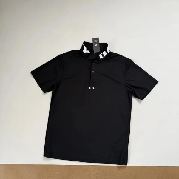 Oakley Polo Shirt Black with Logo Embroidery - 24