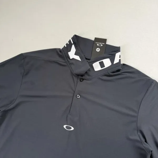 Oakley Polo Shirt Black with Logo Embroidery - 28