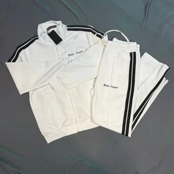 Palm Angels Track Jacket and Pants Set Sky Blue Tracksuit - 22