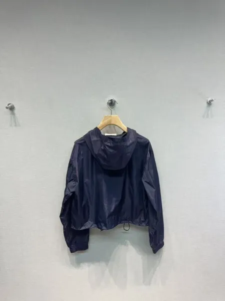 Balenciaga BB Windbreaker Navy Blue Jacket Outerwear - 5