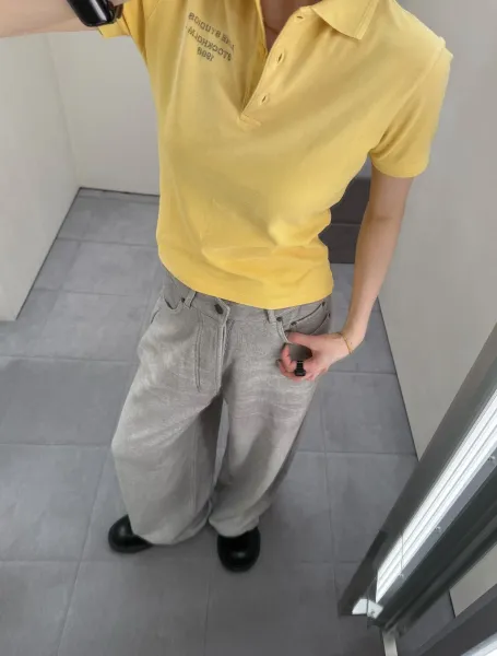 Acne Studios Stockholm 1996 Polo Navy Polo Shirt - 6