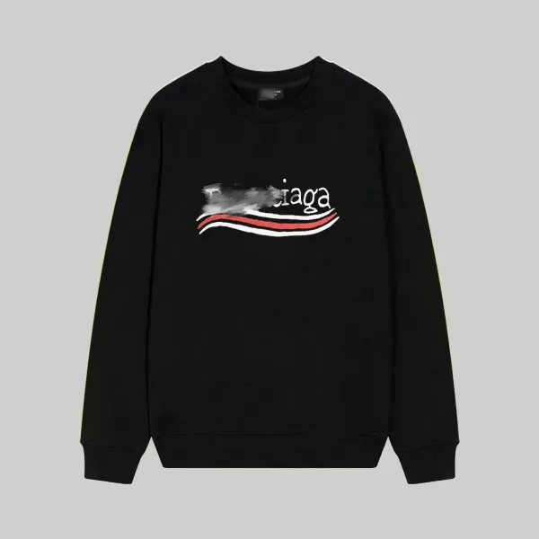 Design Digital Clock Graphic Black Hoodie - 8