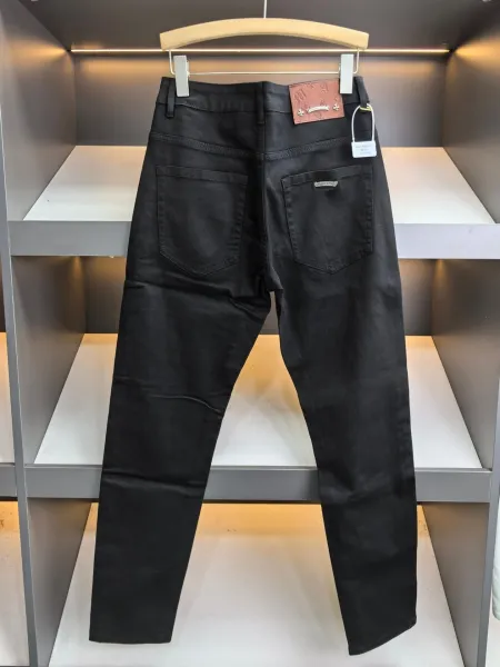 Chrome Hearts White Denim Jeans - 16