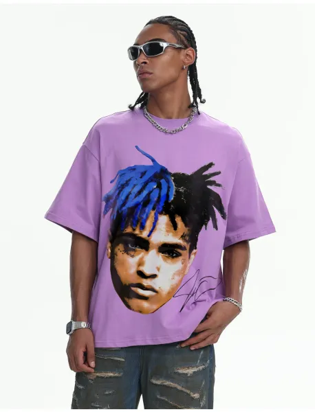 Design XXXtentacion You Are Not Alone Acid Wash T-Shirt T-Shirts - 18