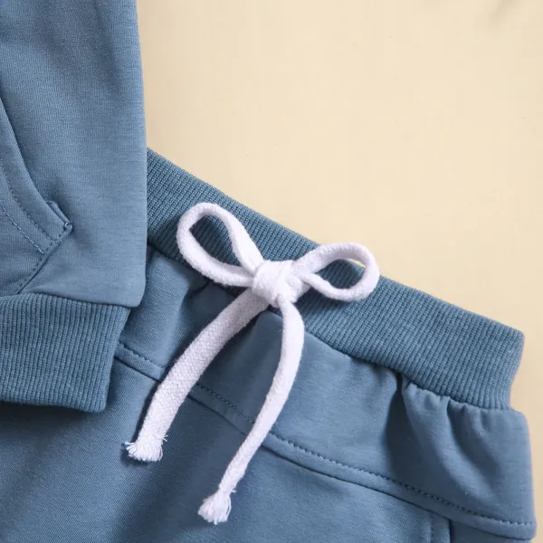 Design Beige Pocket Front Top and Drawstring Shorts Set - 30