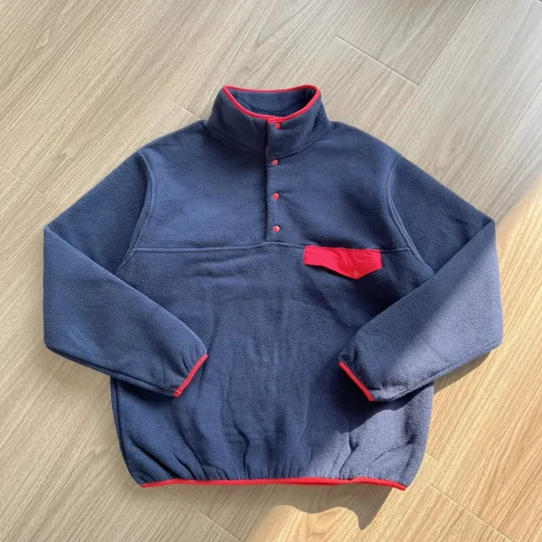Patagonia Synchilla Snap-T Fleece Pullover Gray Tops - 35
