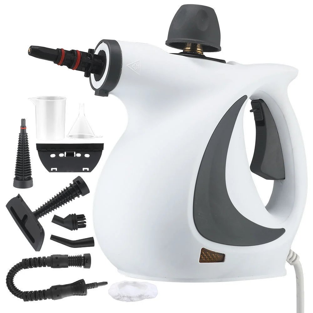 Design Steam Cleaner Handheld White with Accessories Electronics - 20
