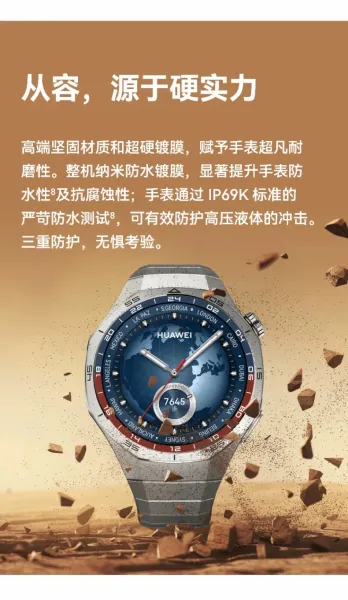 Design Huawei Watch GT 2 Pro World Time Black Leather Smartwatch - 11