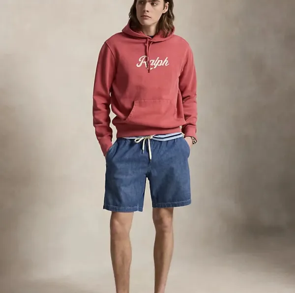 Polo Ralph Lauren Script Logo Hoodie Red - 18