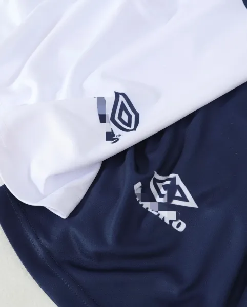 Umbro Diamond Logo Long-Sleeve Football Jersey White - 10