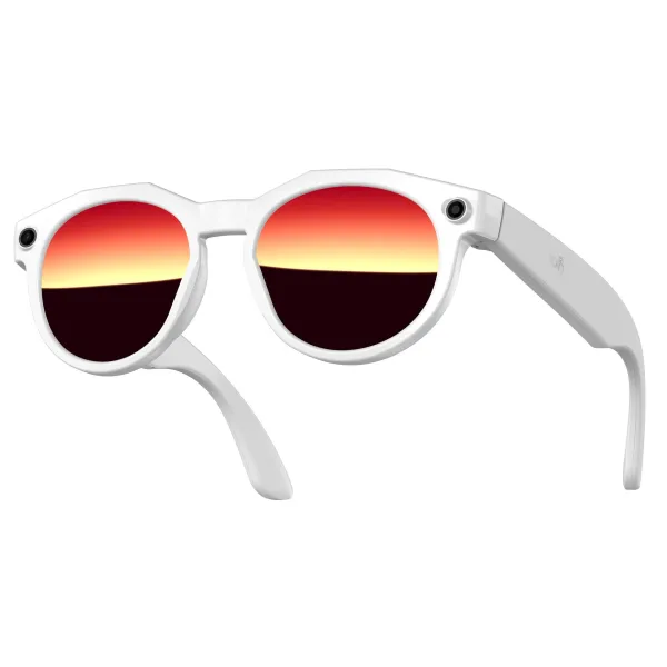 Design Snapchat Spectacles Sunset White Smart Sunglasses Eyewear - 1