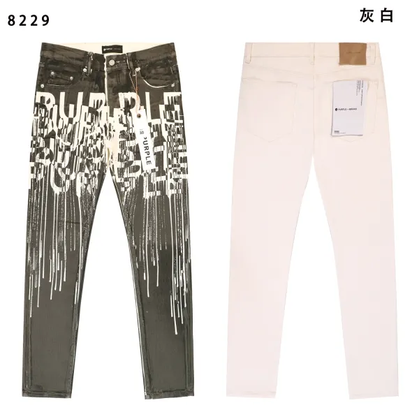 Godspeed Logo-Embroidered Cargo Jeans Light Wash - 4