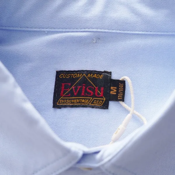 Off-White V-Logo Short-Sleeve Shirt Light Blue - 10