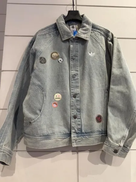 Denim Tears Patchwork Denim Jacket Light Wash - 1
