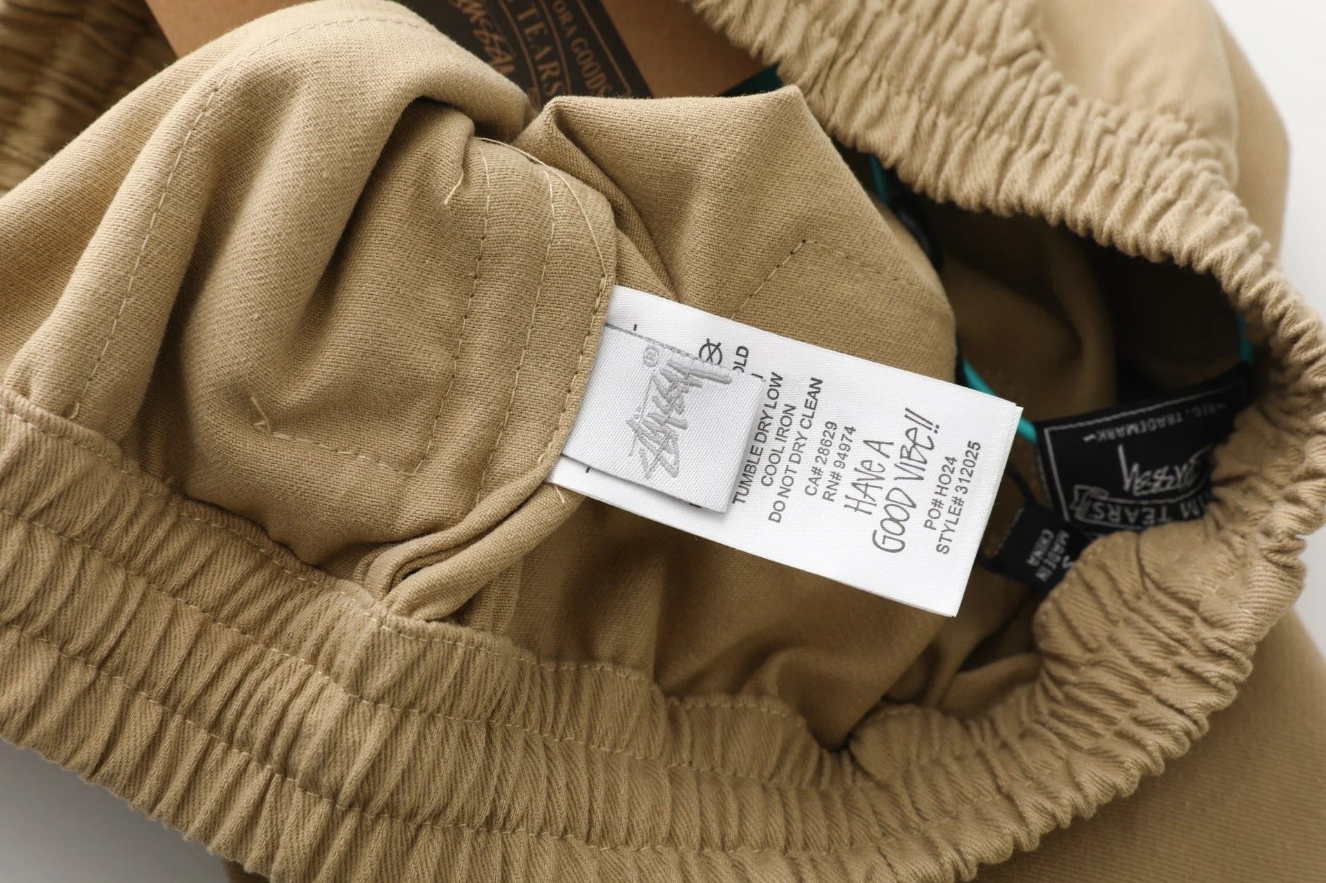 Stussy x Denim Tears Jamaica High Shorts Beige - 17