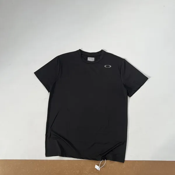 Oakley Performance T-Shirt Black and Gray - 15